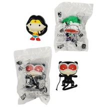DC Justice League Burger King Toy Lot - JOKER, WONDER WOMEN, &amp; CATWOMAN ... - $5.00