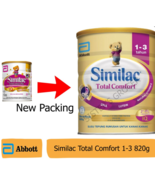 ORIGINAL 2 TIN x 820g SIMILAC TOTAL COMFORT PLUS (1 - 3 YEARS OLD) MILK ... - £102.23 GBP