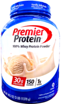 Premier Protein 30g High Protein Powder Vanilla Milkshake 3 lbs. EXP 03/... - $51.26