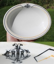 Illinois Central railroad dish collectables rare O.P. CO. Syracuse RR AN... - £199.58 GBP