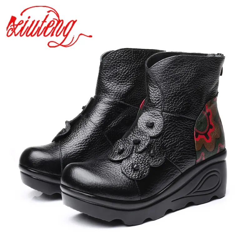 Xiuteng Snow Boots Women  Shoes Plush Female Boot High Quality Ankle Boots 2024  - £197.16 GBP