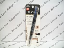 Revlon Colorstay Browlights Pomade Pencil #408 Medium Brown - $10.83
