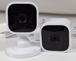 Set of 2 Amazon Blink Mini Smart Security Cameras (Account Locked) - $28.99