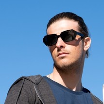 OCEAN GEORGIA Sunglasses Fashion Polarized Full Frame Rectangle Eyewear - $115.00