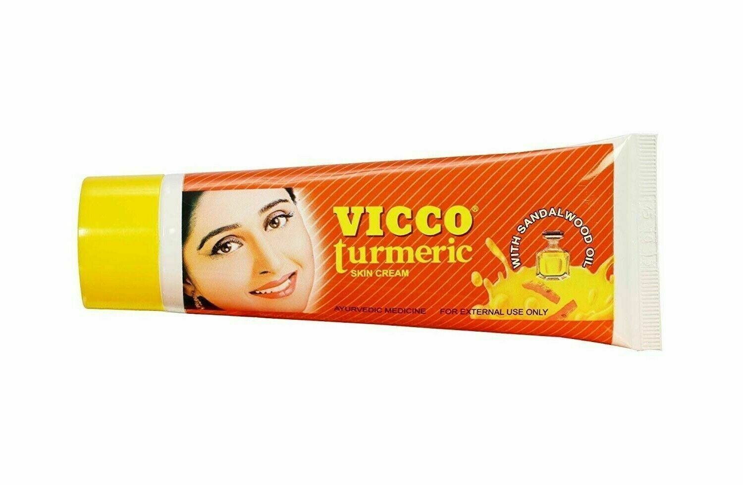 Primary image for Vicco Turmeric Skin Cream, Ideal for Daily Use Worldwide Free Shipping