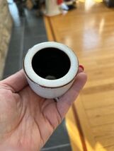 Ravelli Pottery Holland 1950s small cup/ candle holder - $24.75