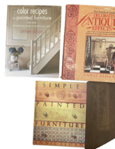 Books 3 Annie Sloan Chalk Paint Home Decor Furniture Antiquing Room Decoration - £17.53 GBP