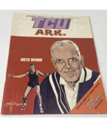 1972 TCU vs Arkansas College Football Program 10-7-72 - $16.94