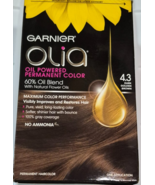 B1 G1 AT 20% OFF Garnier Olia Oil Permanent Hair Color 4.3 Dark Golden B... - $14.75