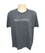 Duke University Environmental Sciences &amp; Policy Adult Large Gray TShirt - $19.80