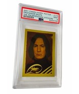 Harry Potter Trading Card Sticker 2001 Panini PSA 9 Snape 110 Alan Rickm... - $1,485.00