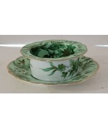 Vintage R. Briggs Co Boston Fine Bone China Rouen Dessert Bowl Cup &amp; Saucer - $346.16 MXN