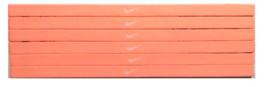 New Nike Unisex Running Set Of 2 Headbands Swoosh Sport Orange White Logo - £7.84 GBP