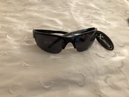 Solar X BO01 - Semi-Rimless Sport Wrap Sunglasses Black - £23.41 GBP