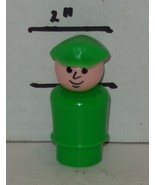 Vintage 80&#39;s Fisher Price Little People Pilot Green #635 #678 #680 #2449... - €8,93 EUR