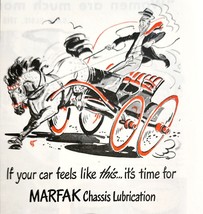 1947 Texaco Marfak Lubrication Advertisement Oil And Gas Automobilia DWWW4 - €21,39 EUR