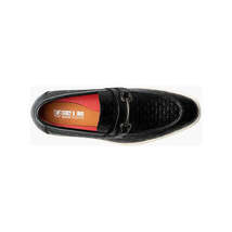 Stacy Adams Salyer Moc Toe Bit Slip On Walking Shoes Black 25692-001 image 4