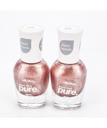 Sally Hansen Good Kind Pure Vegan Nail Polish 240 Golden Quartz Lot of 2 - €11,83 EUR