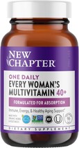 New Chapter Women&#39;s Multivitamin 40 Plus for Energy, Healthy Aging + Immune Supp - £75.75 GBP