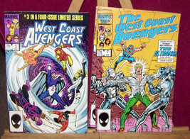 west coast avengers / {7} 1980&#39;s {marvel comics} - £29.75 GBP