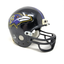 NFL Baltimore Ravens Riddell Mini Helmet LED Logo Electronic Tested Works - £25.72 GBP