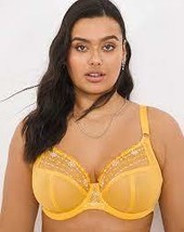 SALE ITEM ~ Elomi Matilda Side Support Plunge Bra Size 42F UK ~ Daisy #8900 - $42.00