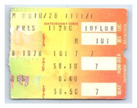 Grateful Dead Concierto Ticket Stub Noviembre 28 1978 Philadelphia Pennsylvania - £93.00 GBP