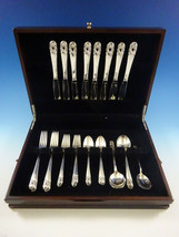 Spring Glory by International Sterling Silver Flatware Set For 8 Service 41 Pcs - £1,578.76 GBP