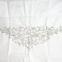 Jane Seymour Grand Hotel Embroidery 2-PC Standard Pillowcase Pair - £31.45 GBP