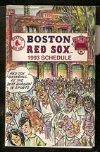 Boston Red Sox 1993 Pocket Schedule - £0.97 GBP