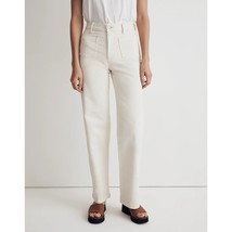 Madewell Womens The Perfect Vintage Wide-Leg Jean Stretch White 31 - £30.34 GBP