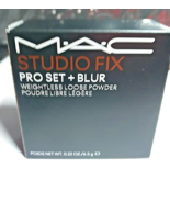 M.A.C Studio Fix Pro Set + Blur Weightless Loose Powder - Deep Dark 0.22... - $462.20 MXN