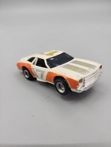 Vintage Aurora AFX HO Scale Slot Car Chevy Chevelle #17 White/Orange Rea... - £39.19 GBP