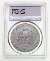 2017-(W) S$1 Silver American Eagle Graded by PCGS as MS-70 First Strike - £58.32 GBP