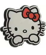 Hello Kitty Injection Molded Chrome Emblem for Cars, Desks, Walls, Flat ... - $9.89