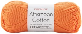 Premier Yarns Afternoon Cotton Yarn-Flame - £16.34 GBP
