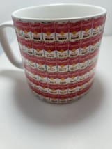 Andy Warhol Campbell’s 100 Cans Tomato Soup Mug Block Pop Art  - $13.99