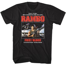 Rambo Fighting for his Life Men&#39;s T Shirt - £21.55 GBP+