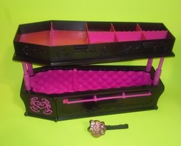 Monster High DEAD TIRED Draculaura Doll Coffin Bed - £13.35 GBP