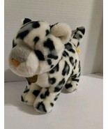 8&quot; Aurora Miyoni Snow Leopard Stuffed Plush Animal cat - $5.04