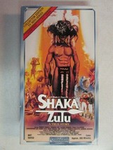 SHAKA ZULU A TRUE STORY COLLECTOR&#39;S EDITION 1989 VHS VIDEOTAPE NTSC 1042... - $3.47