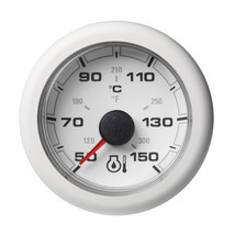 Veratron 52MM (2-1/16&quot;) OceanLink Engine Oil Temperature 150C/300F - White Dial  - £50.25 GBP