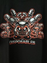 Teefury Disposables XLARGE The Disposables Parody Tribute Shirt BLACK - £11.99 GBP