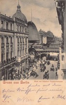 Berlin Germany~Bahnhof FRIEDRICHSTRASSE~1900 Photo Postcard - £9.49 GBP