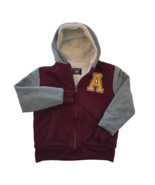 The Children&#39;s Place Boys Zip up Hoodie Redwood Size M/M 7/8 Jacket Coat - $357.94 MXN