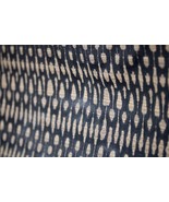 GOLDEN DROPS OVER BLACK UPHOLSTERY FABRIC 55&quot; WIDE WATER &amp; STAIN REPELLE... - $8.26 CAD