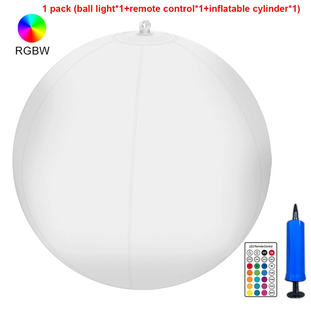 Solar Led Glow Globe Light Outdoor IP68 Waterproof Ball Floating Pool Light Infl - £82.47 GBP