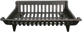 PANACEA &quot;Open Hearth&quot; 15418 Fireplace Grate 18&#39;&#39; W, Cast Iron Graphite B... - $39.60