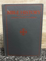 Bible History Johnson Hannan Sr. Dominica Benziger Bros 1931 1st Ed Illust HC - £10.82 GBP