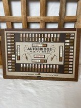 Vintage Game Autobridge Playing Board, Extra Deal Sheets &amp; Instructions 1949 - £18.29 GBP